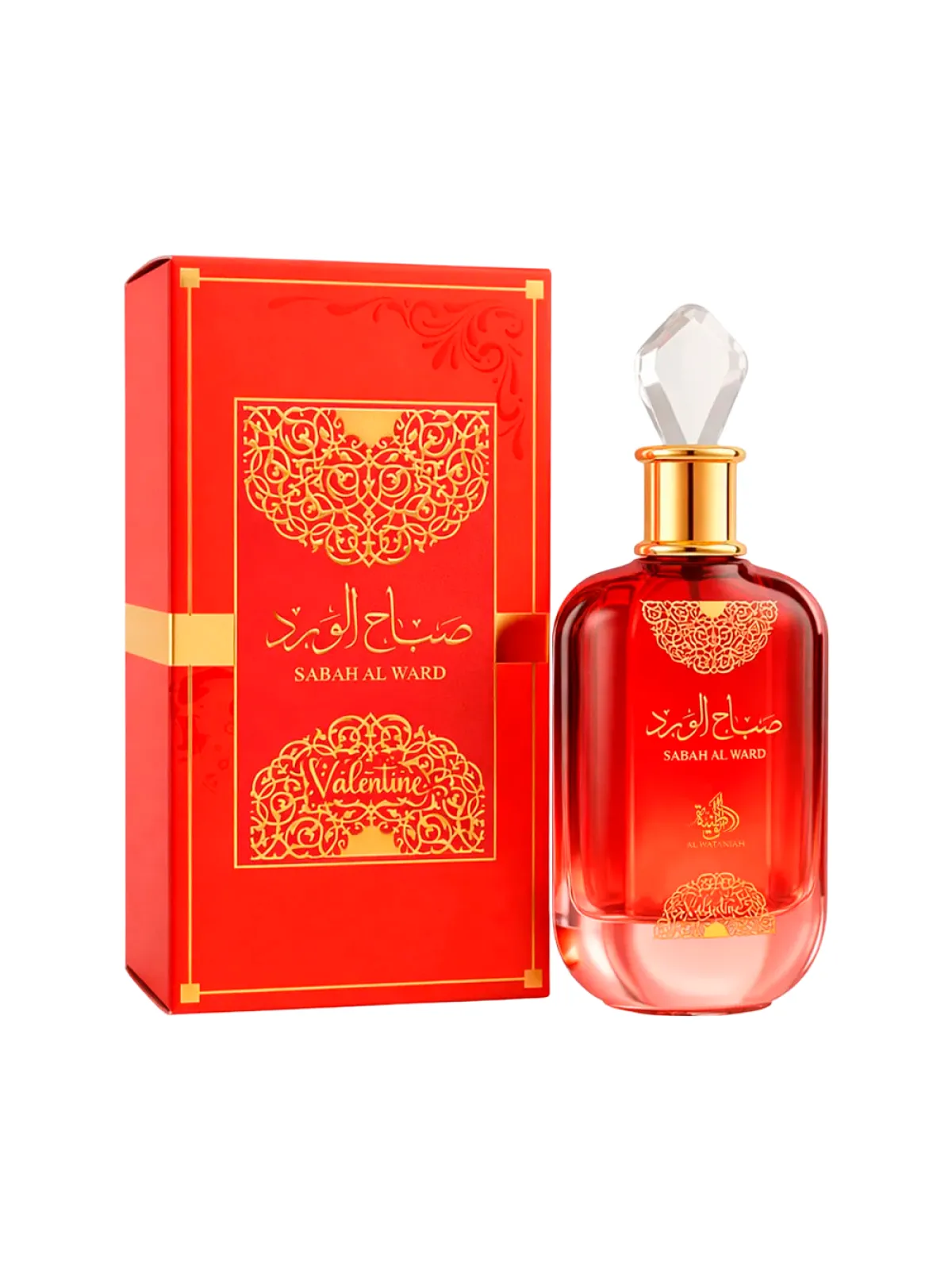Perfume Al Wataniah Sabah Al Ward Valentine Edp Fem 100Ml