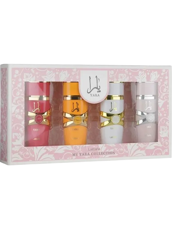 Perfume Lattafa *Kit* Perfume My Yara Collection 4Pcs 25Ml