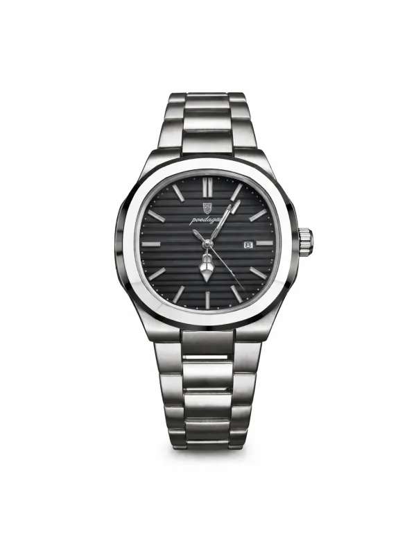 Relogio Poedagar 789 Sl Bk S